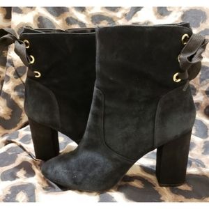 Tommy Hilfiger Suede Booties